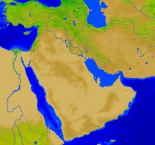 Naher Osten Vegetation 4000x3754